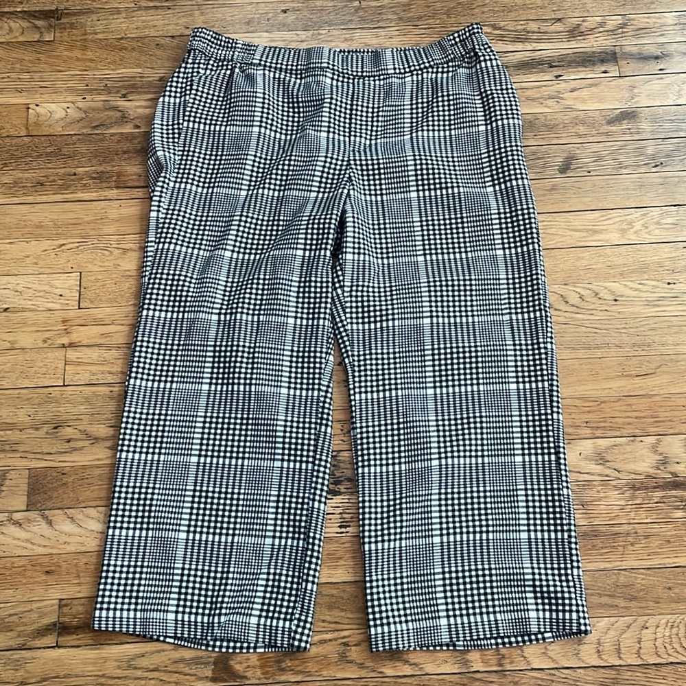 Old Navy Pull On Pants, Plaid, Size XL